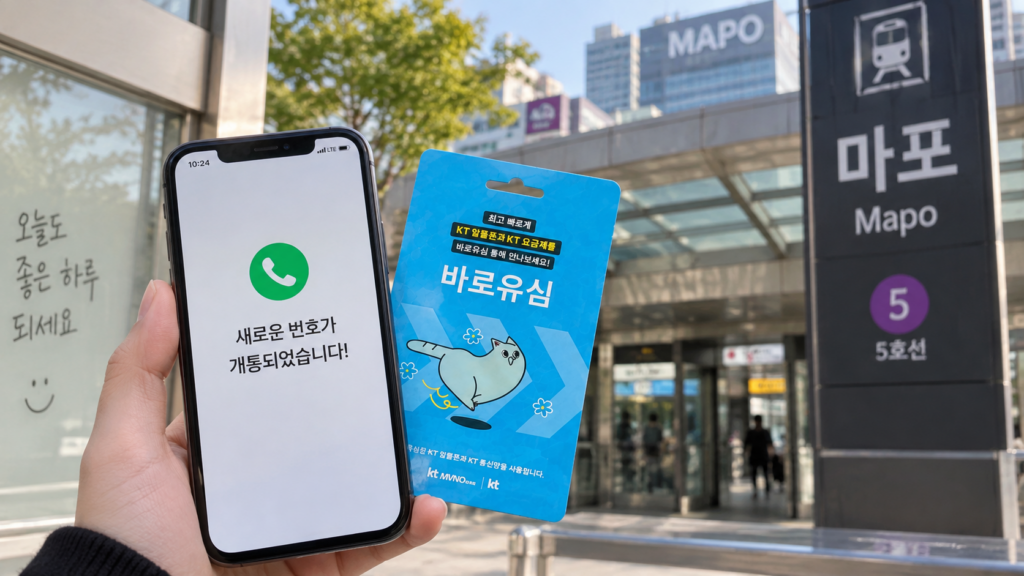 마포선불폰 당일 새 번호가 필요할 때 즉시 여는 개통 방법