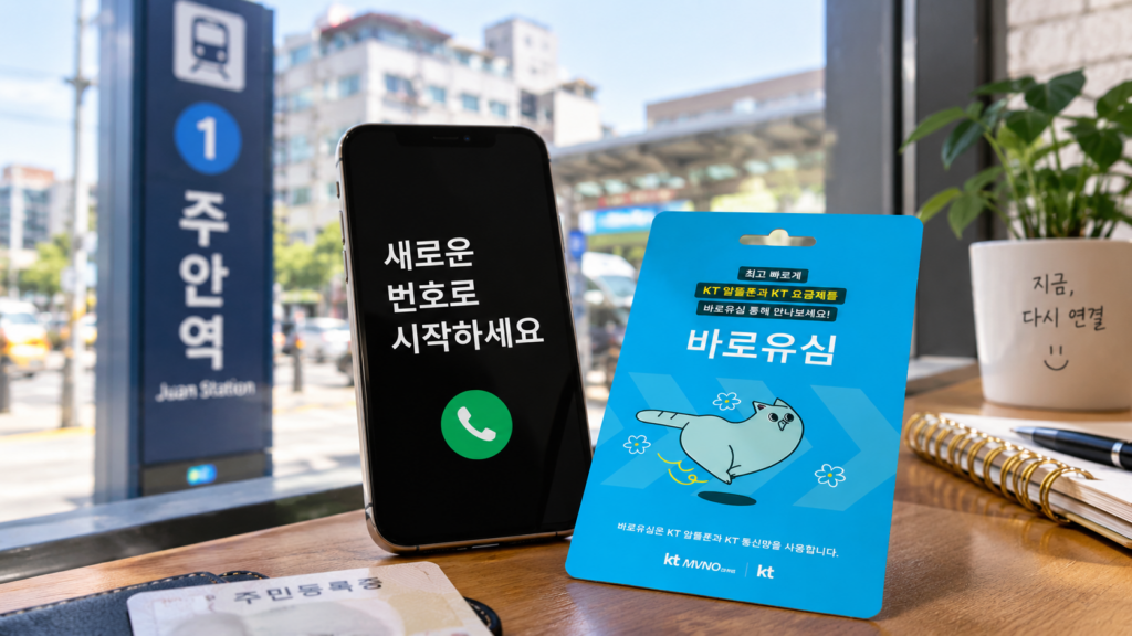 주안선불폰 미납 핸드폰도 즉시 새 번호 여는 개통 방법