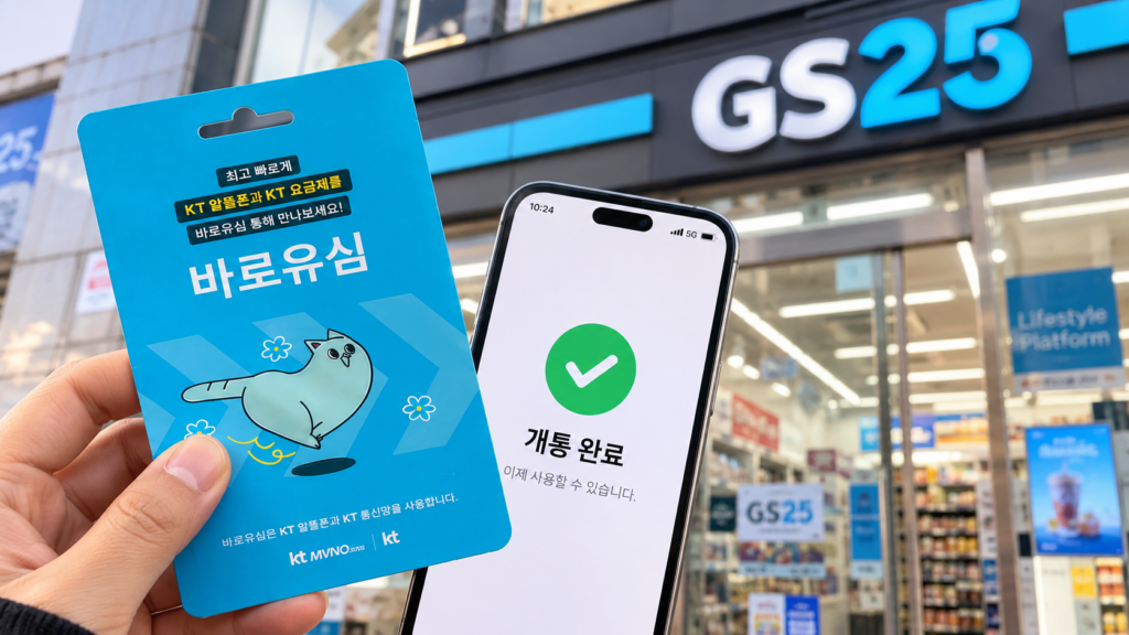 편의점 선불폰 신청 가능한 조건과 개통 대상 확인사항