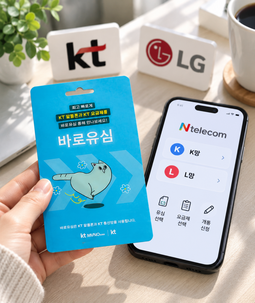 앤텔레콤 K망 L망 선불폰 개통이 가능한 이유와 선택 기준