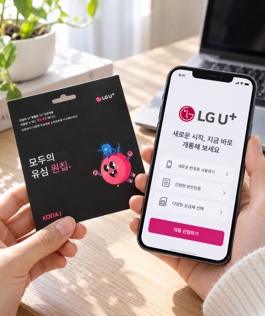 선불폰 LG 유심으로 개통 문제를 해결할 수 있는 이유와 진행 방법
